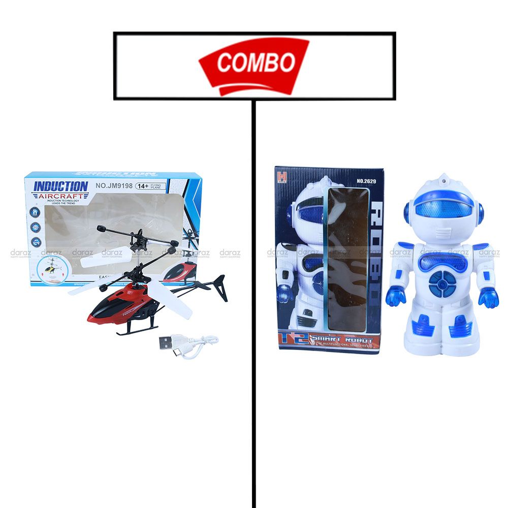INSTRUCTION HELECOPTER & SMART ROBOT COMBO PACK