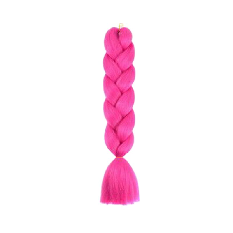 2Pcs/Set 24 Inch Braiding Hair Extensions Jumbo Crochet Braids Synthetic Hair Style 100G/Pcs A18