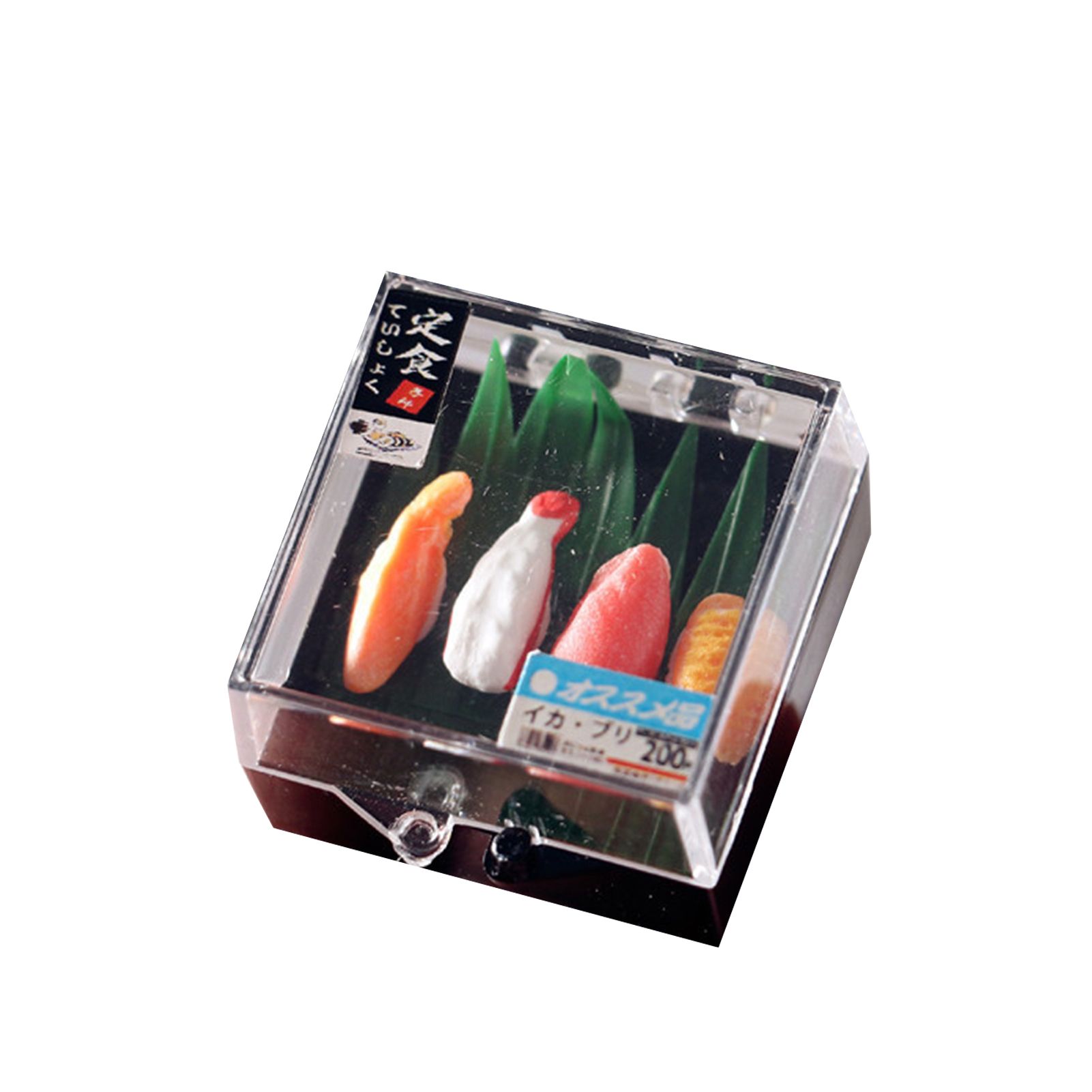 Simulation Sushi Set Japanese-style Decoration Resin Dollhouse Kitchen Accessories Model for Kids