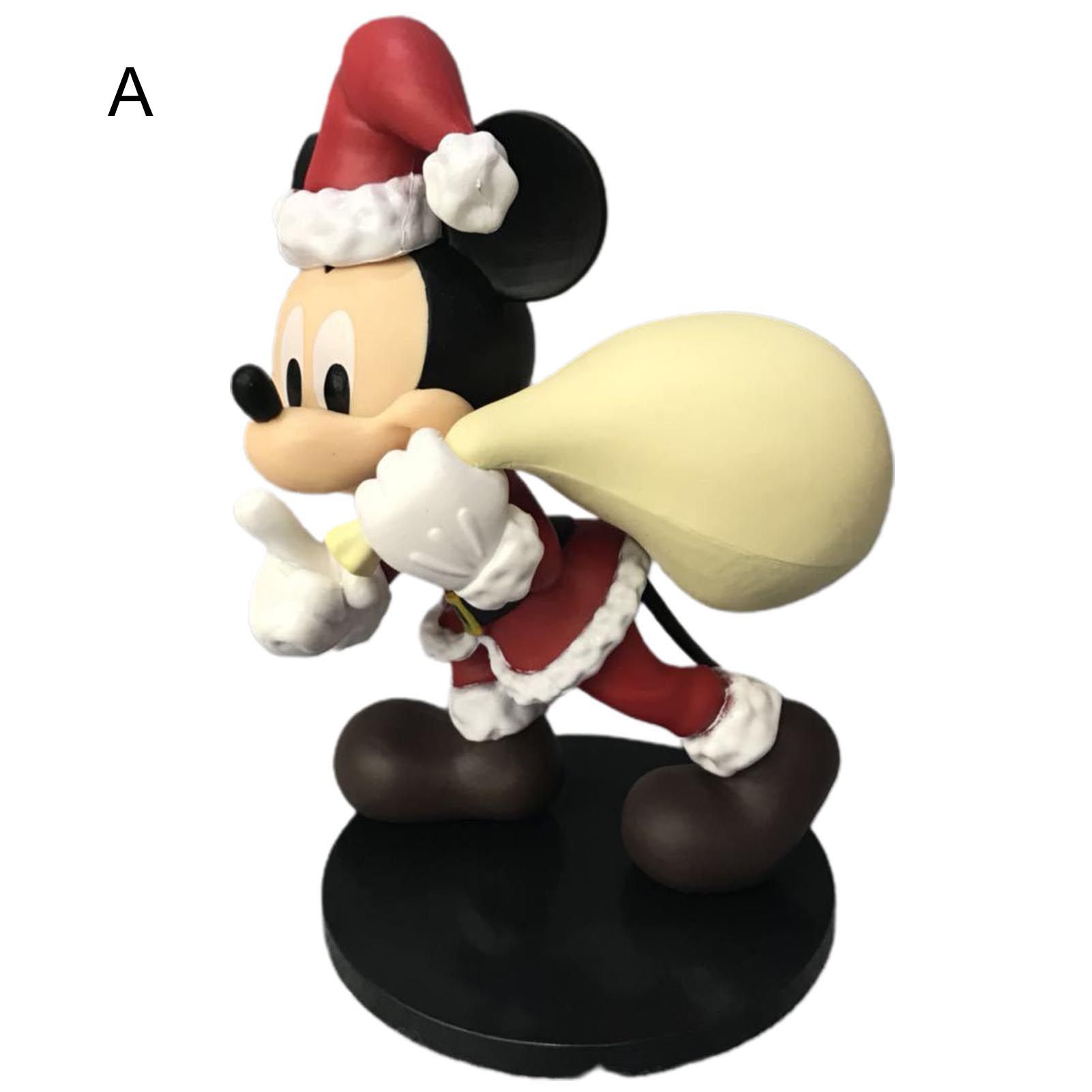 Mickey Model Cartoon Anime Figure  PVC Mini Collectible Mini for Toy