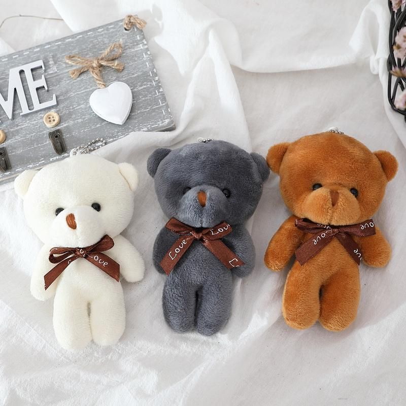 Teddy Bear Plush To-y Bear Doll Bear To-y Small Gift Keychain Pendant