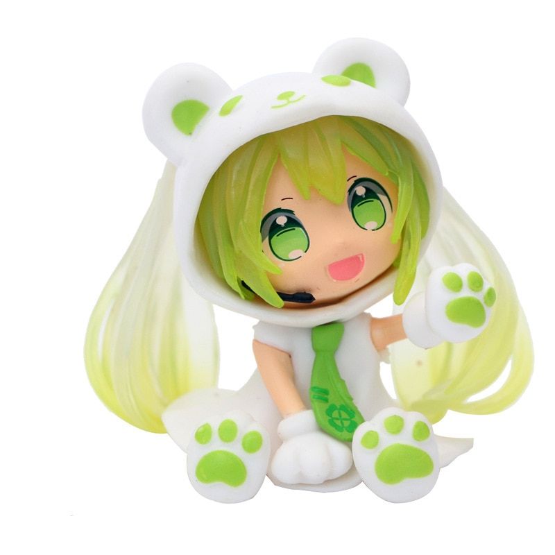 Japan Cartoon Hatsune Miku Anime Figures With Wings Girls Gift Children Toy Cake Decoration Girl Toy Child Toy Model