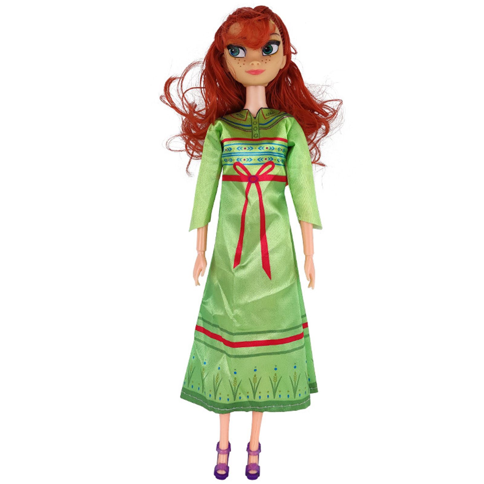 Doll Dress Cloth Non-fade Premium Creative Styles Ice Princess Doll Dress for Child