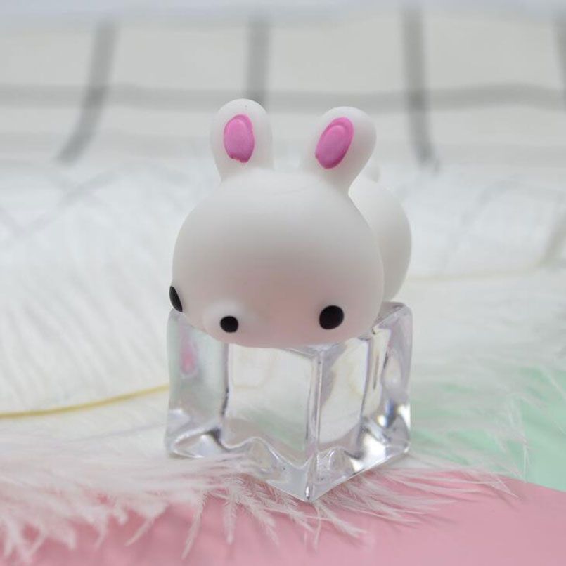 1PCS Kawaii Jumbo Cute Soft Cat Panda Rabbit Chick Antistress Slow Rising Squishy Squeeze Cartoon Animal Healing Fun Toy for Kid