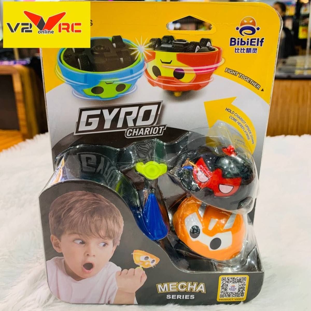 Mainan Battle Gyro gasing spinner Top Car Spinning Toy 2 Spinning Top Cars Set