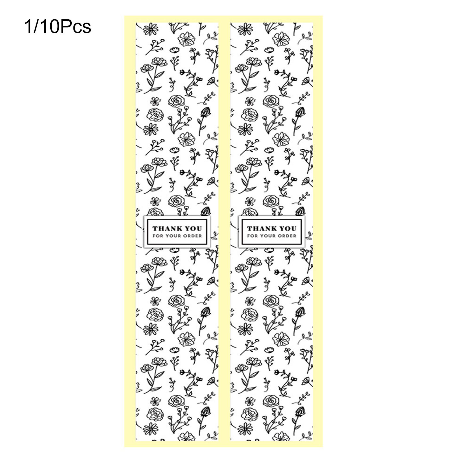 Box Sealing Sticker Visual Effect Creative Thankful Style Pking Sticker