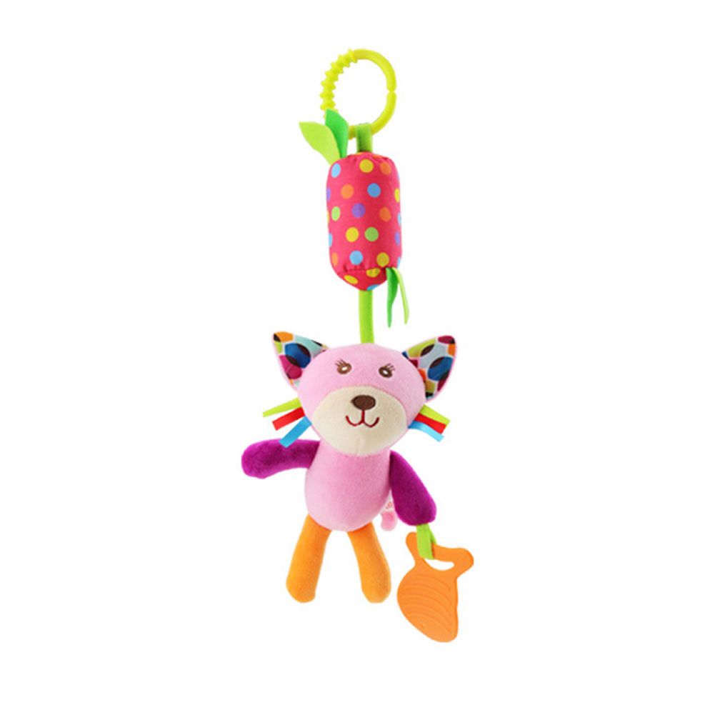 Yfashion Large Baby Rattle Bed Hanging Bells Cart Pendants Bells with eeth um