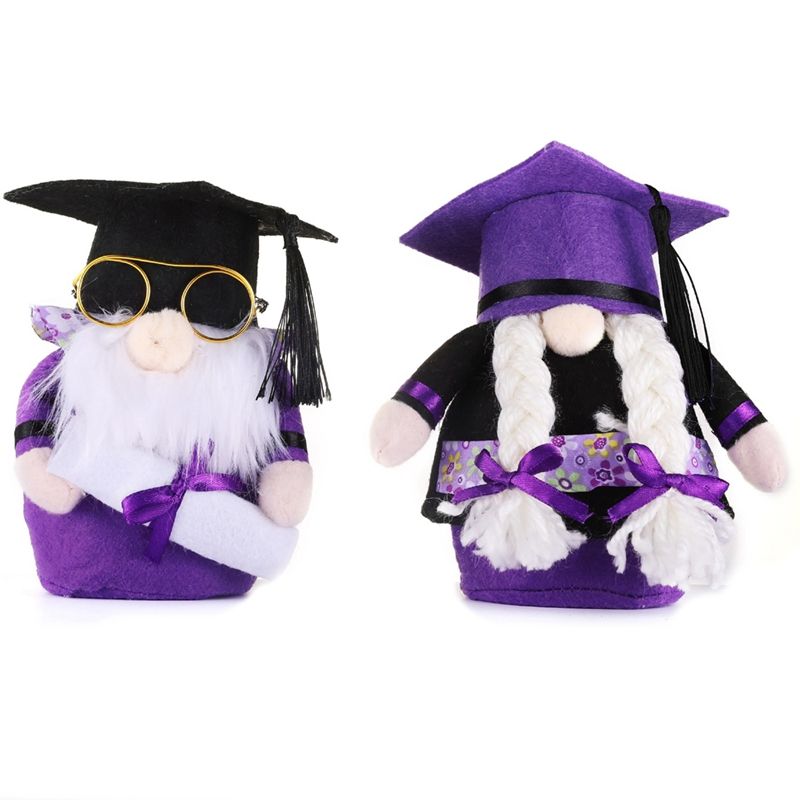 Graduation Gnomes Plush Grad Swedish Tomte Nisse Plush Gnome for Graduation Decorations Graduation Ceremony