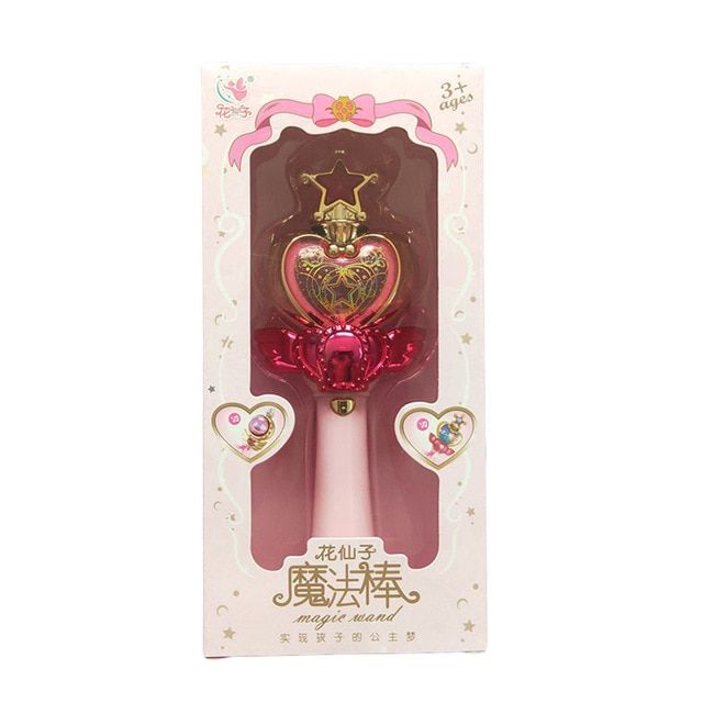 Anime Sailor Moon Cosplay Prop Magic Wand Accessories Ballpoint Pen StuCute Action Toy Luminous Figures Toy For Girl Gifts
