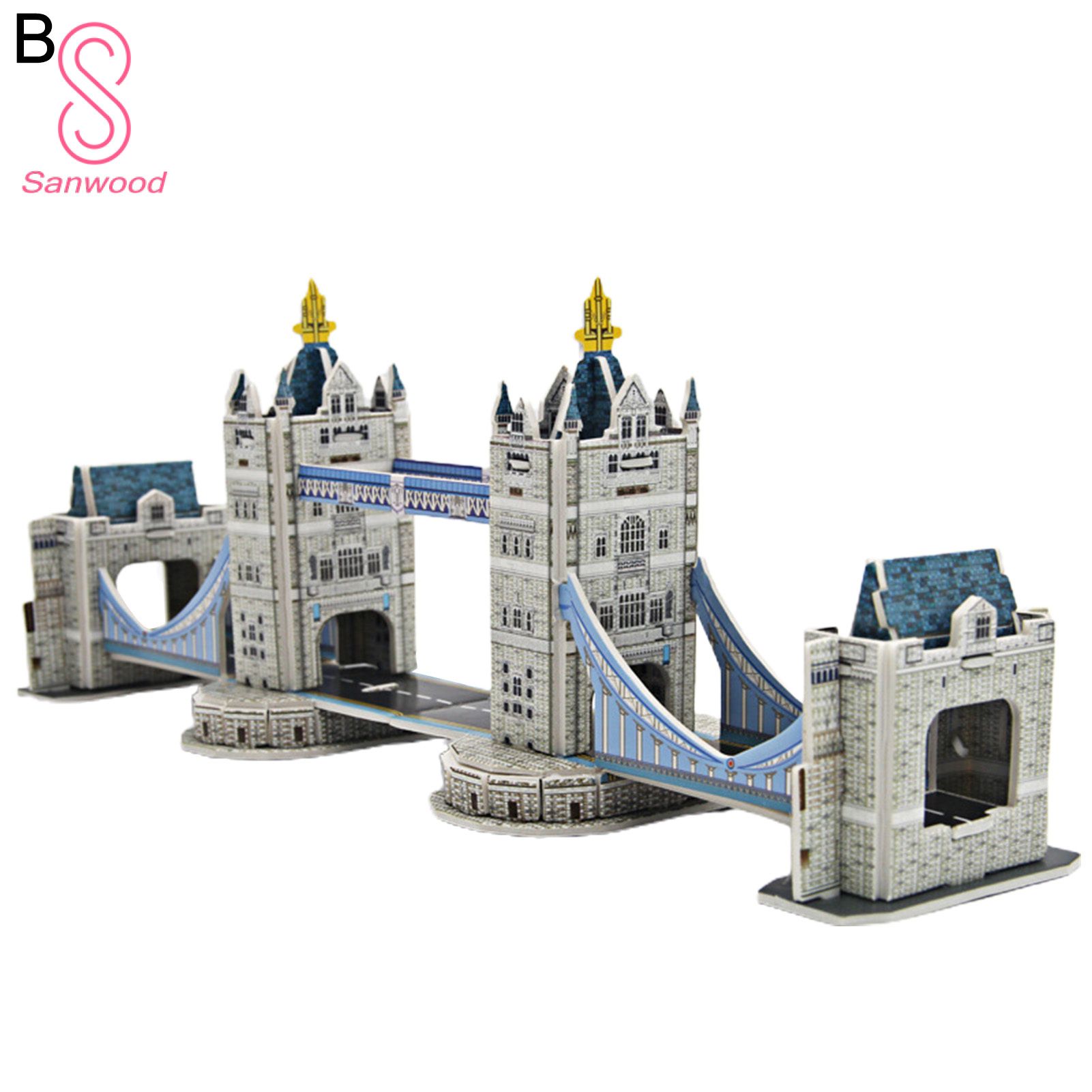 Jigsaw Develop Patience Twin Bridges Puzzle Toy