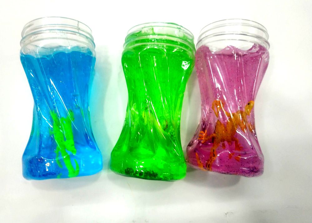 Big Box Crystal Clay Slime jell- Multi Color For Kids - 1pc