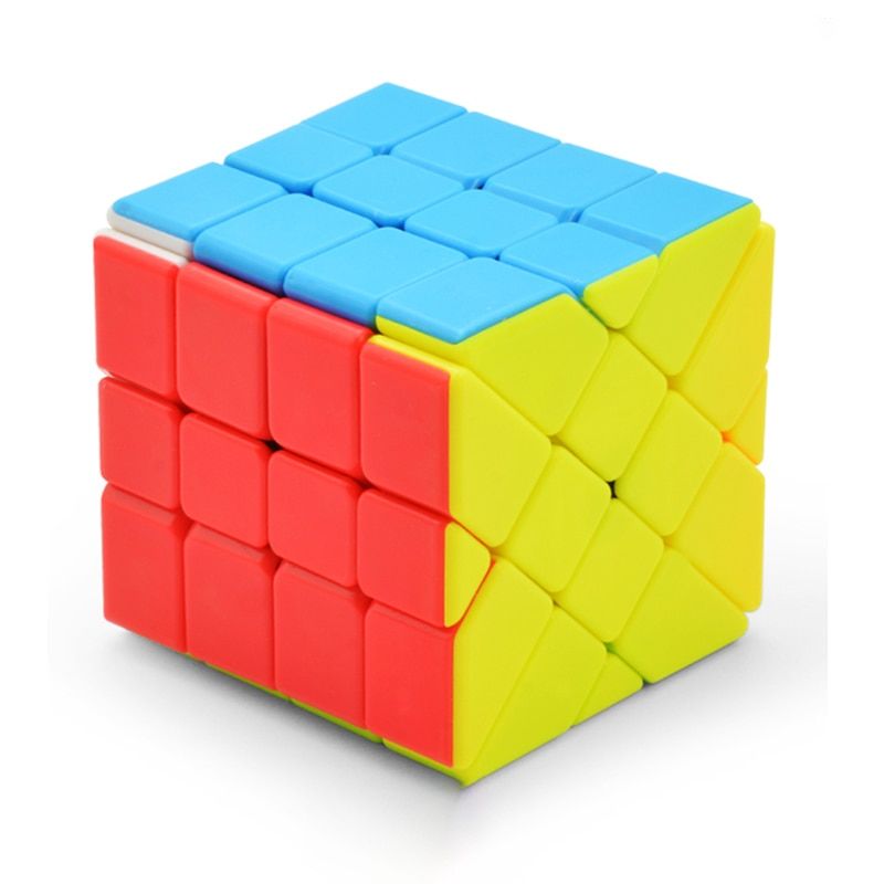 Lefun 4 layer Windmill Fisher Axis Magic Cube Mastermorphix Speed Cubes Stickerless 4x4 Educational Toys