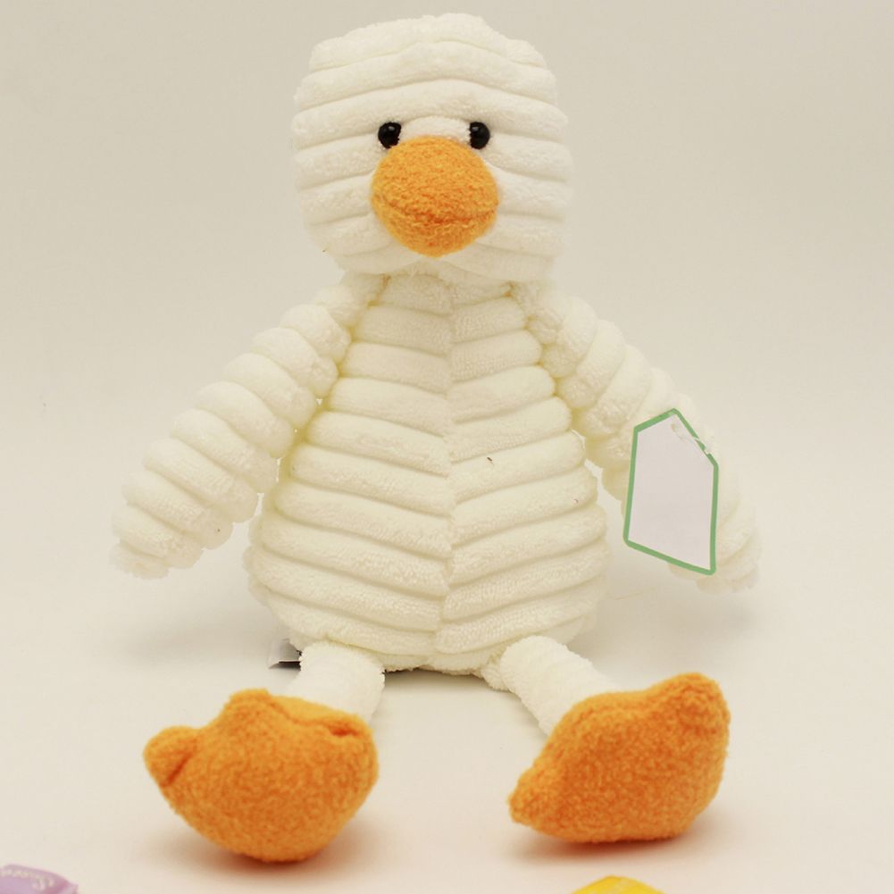 Cute Cartoon Soft Stripe Animal Plush Doll Toy Sofa Chair Home Decor Kids Gift