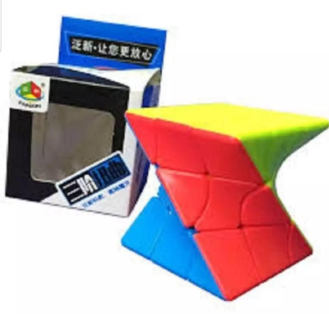 Twisted Rubiks Cube - Multicolor