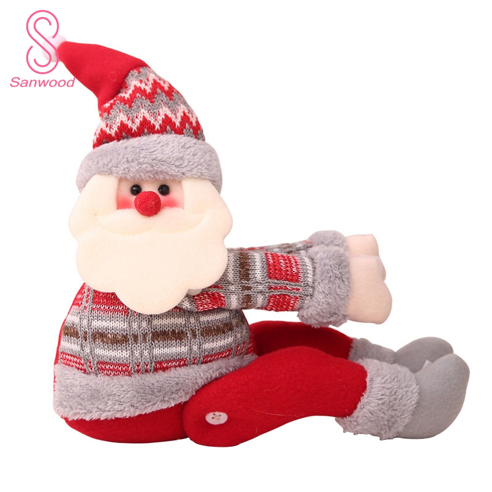 Christmas Curtain Holdback Lovely Window Decorations Christmas Cartoon Doll Curtain Buckle