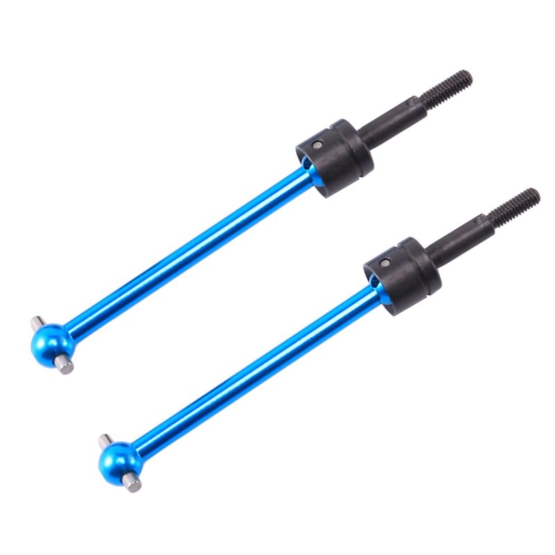 4 Pcs Metal Universal Drive Shaft CVD (64mm) for Tamiya DT03 TT02B TT-02B RC Car Upgrade Parts Accessories