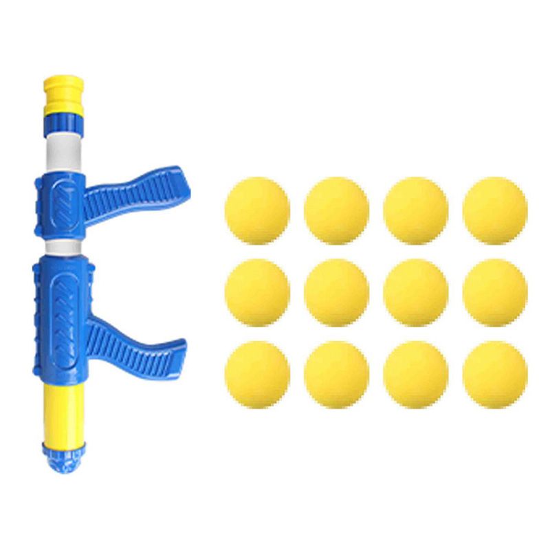 Air Pump Shoot Electronic Scoring Dynamic Music Eva Foam Ball Funny Novel Toys For Children Toy,1