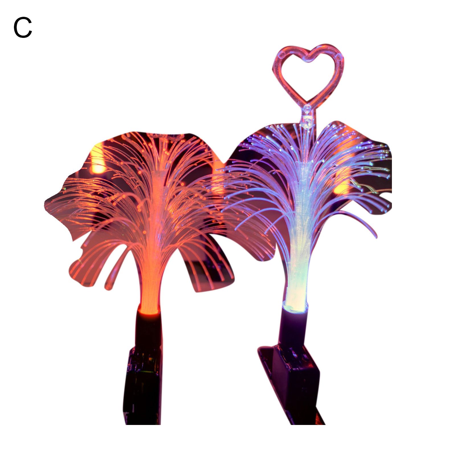 2Pcs Children LED Light Hair Clip Luminous Windmill Cartoon Antler Hairpin Gift