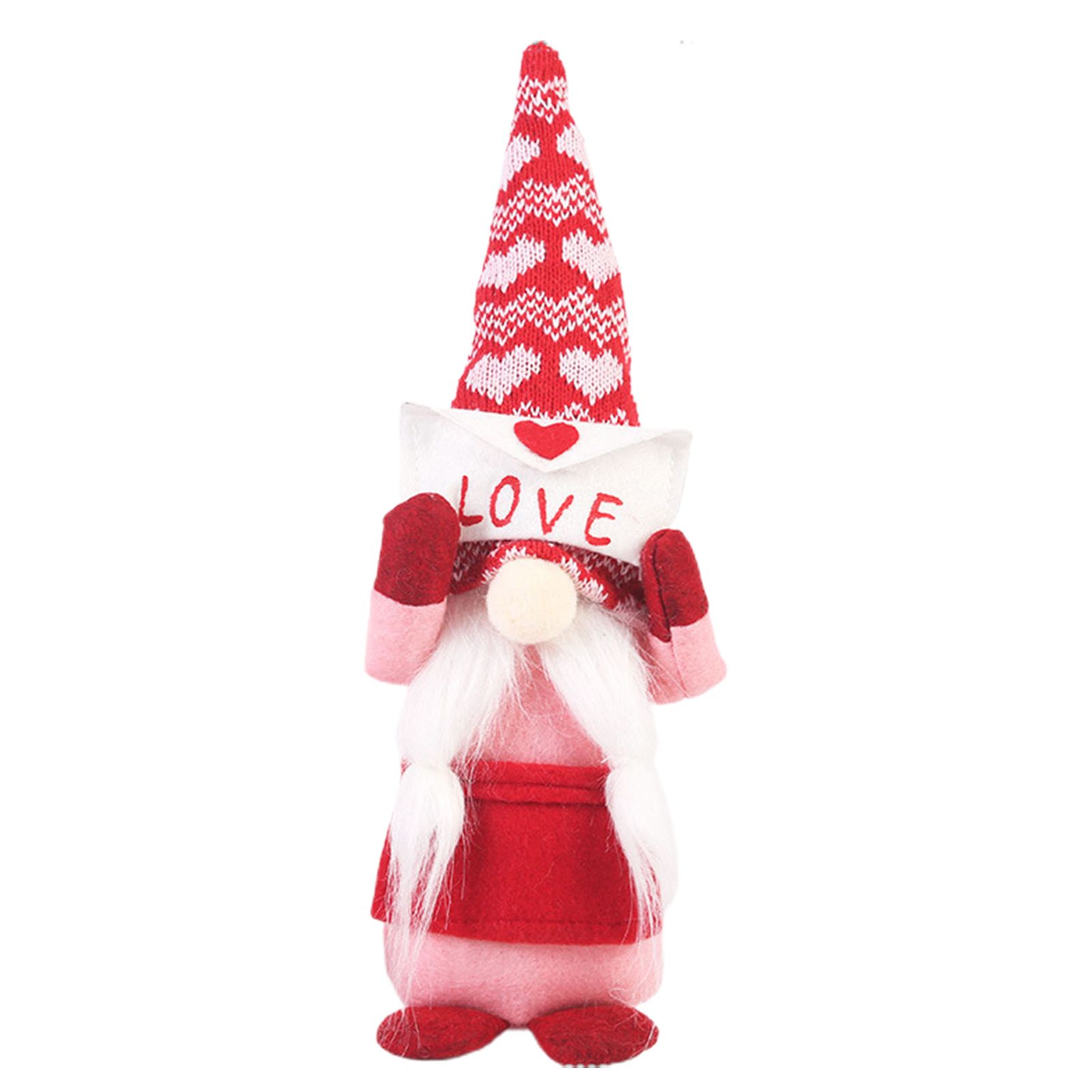 Feless Toy Adorable Appearance Valentine's Day Themed Feless Dwarf Toy