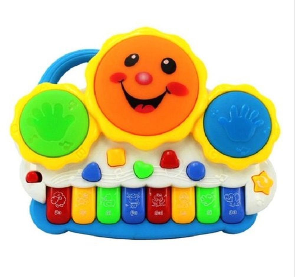 Drum Keyboard Electronic With Organ Keyboard/Musical Toy For Kids - Multicolor