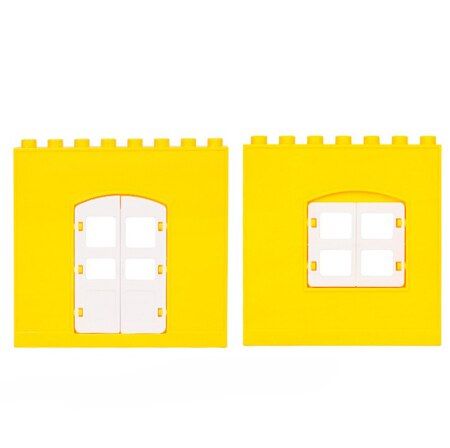 Baby Toys Educational Building Blocks Large Size Bricks Parts 19x19cm Base Plastic Model Kits Base Creative DIY Toys For Kids