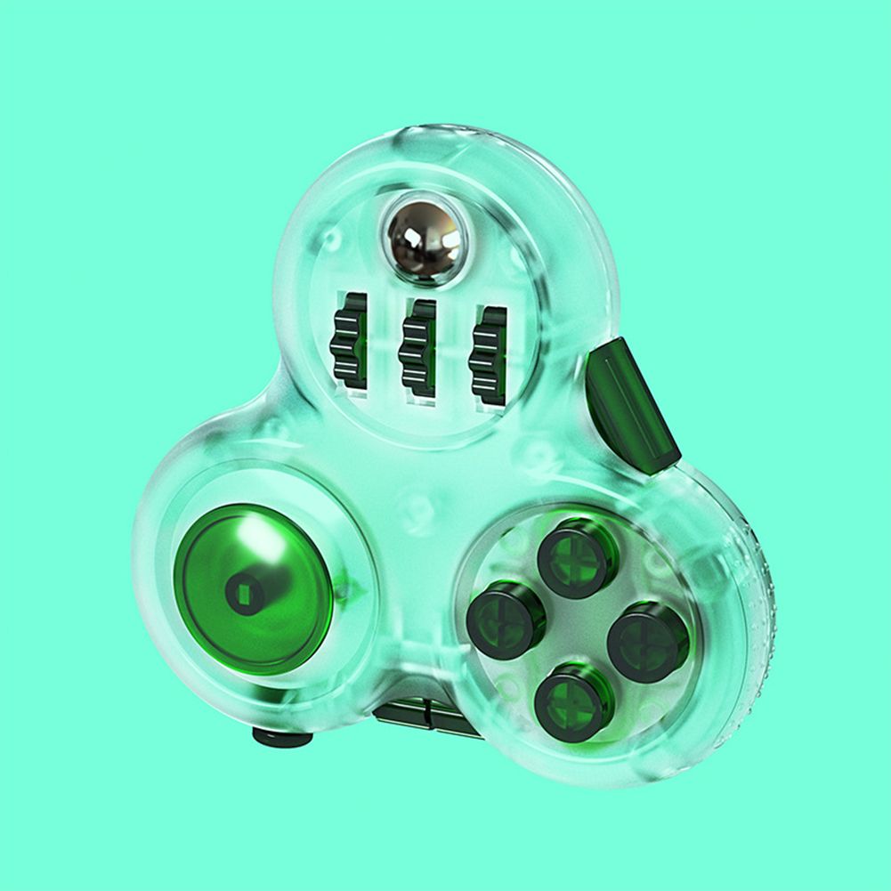 Qiyi Magic Cube oy Stress Reliever Artifact yro Fingertip Cube Handle Fun oy color