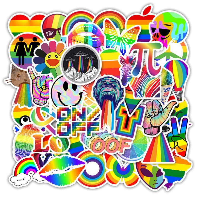50Pcs VSCO Stickers Girl Thing Cool Waterproof Stickers For Skateboard Laptop Motorcycle Car Pack Decal Anime Girls Stickers