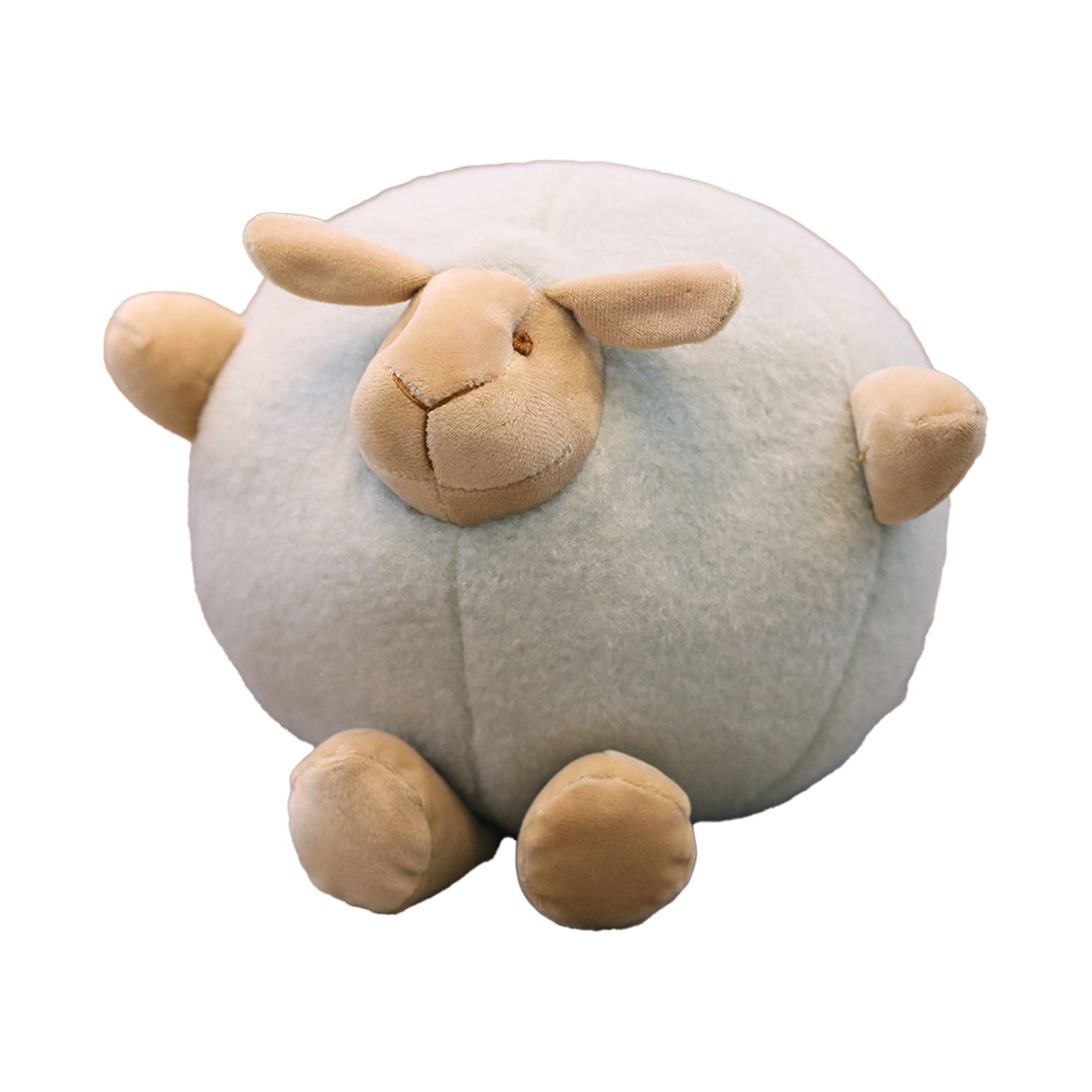 Plush Toy Adorable Skin-friendly Soft Fat Sheep Ball Toy for Home