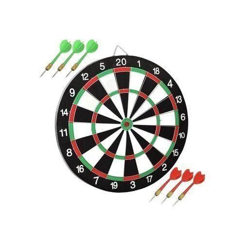 15 Dart Board - Black and White