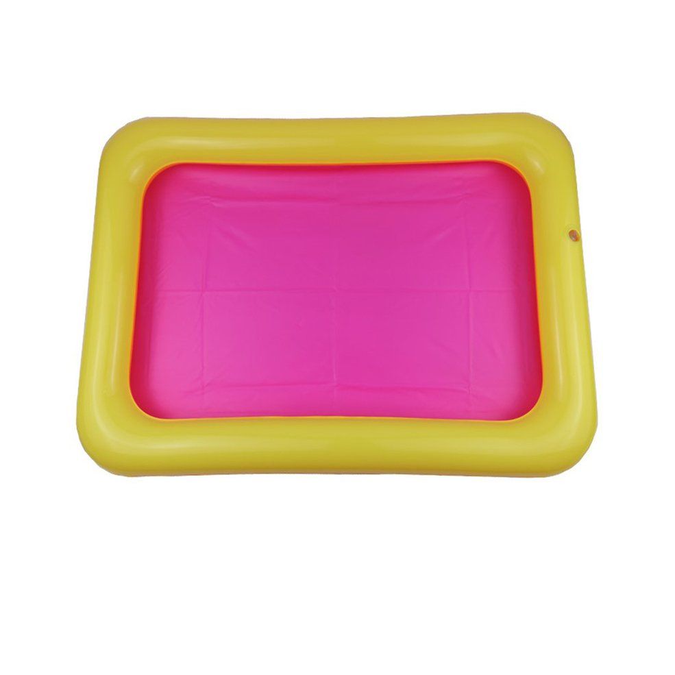 Inflatable Sand Tray PVC Sandbox Table Sensory Tray Fun Play Toys For Kids