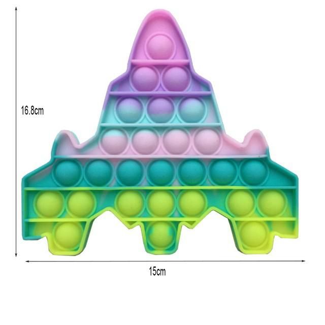 Pops Gift Rainbow Cheap Sensory Fidget Toys Pack Pops Bubble Antistress Toys Fidget Reliver Stress Push Toys
