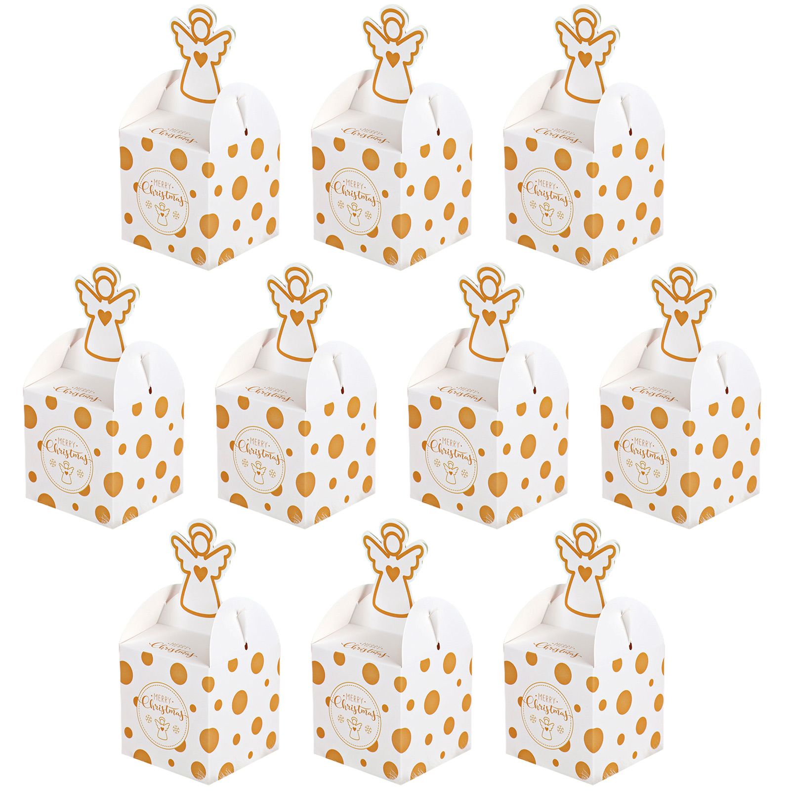 Candy Box Christmas Theme Pattern Biscuits Sweats Favor