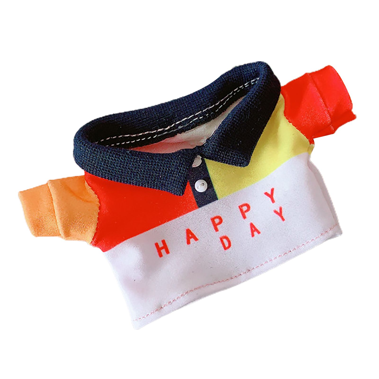 Doll Clothes Simulation Accessories Canvas Lapel Shirt Doll Toy for Girl