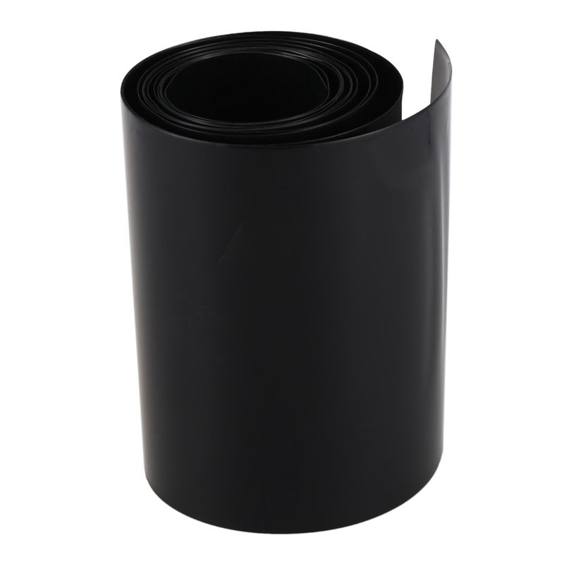 PVC Heat Shrink Tubing Wrap RC  Pack LiPO NiMH Ni(2M 120MM
 black)(null)