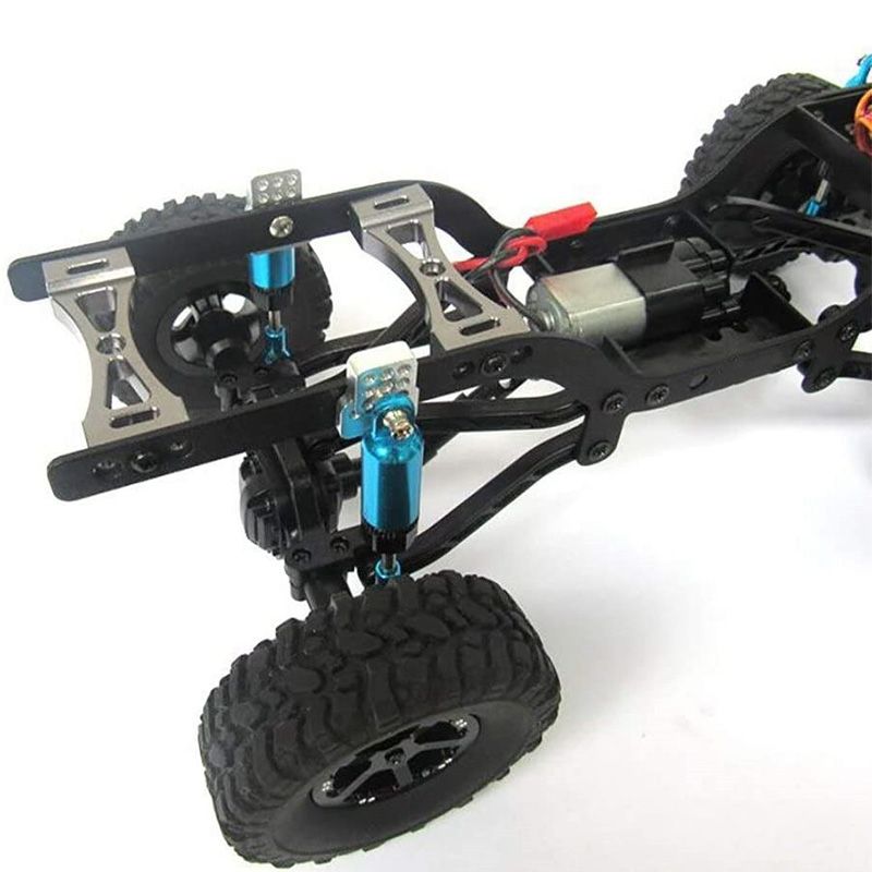 Metal Bracket for WPL B1 B14 B16 B24 C14 C24 B36 MN D90 D91 RC Car Upgrade Metal DIY Parts Kit,Black