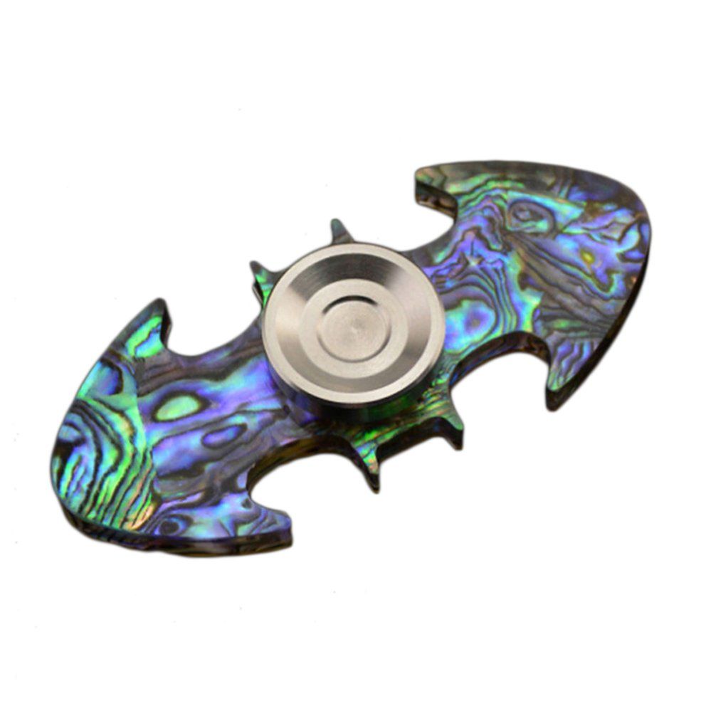 Adult Children Hand Spinner Toys Bat Shape Focus Desk Toy ADHD Anti Stress Toy