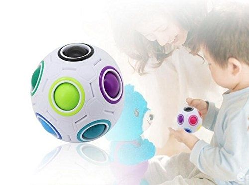 Puzzle Ball Cube Rainbow Magic Ball Puzzle Stress Fidget