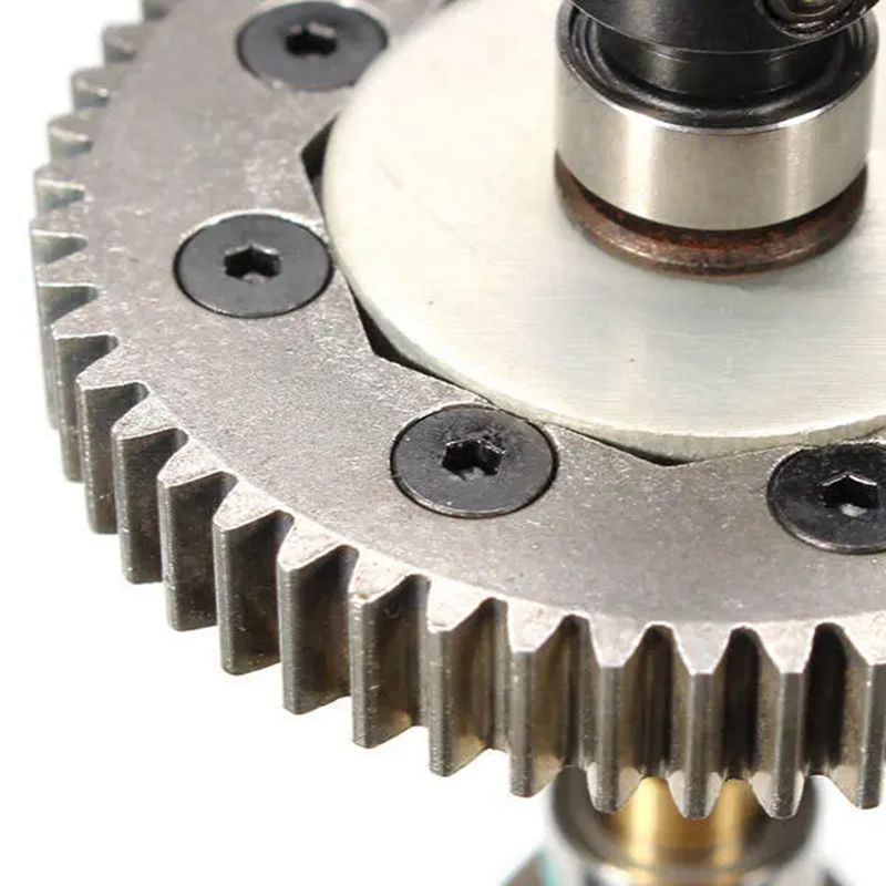 Rear Driver Set EA1058 with Differential Set EA1057 for JLB Racing CHEETAH 1/10 Brushless RC Car Parts Accessories
