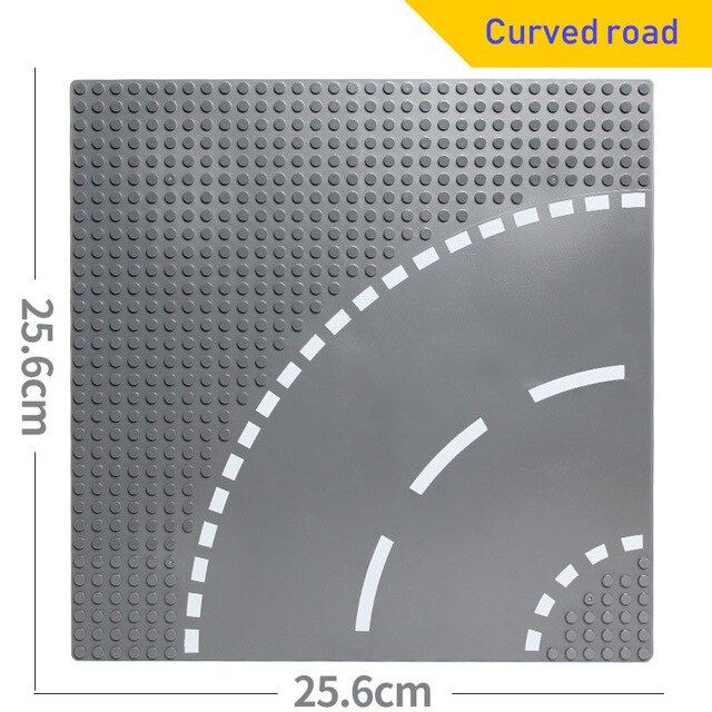 Classic Base Plates City Street Road plate Baseplates Building Blocks Construction Toys 32*32 Dots bricks Compatible All Brands