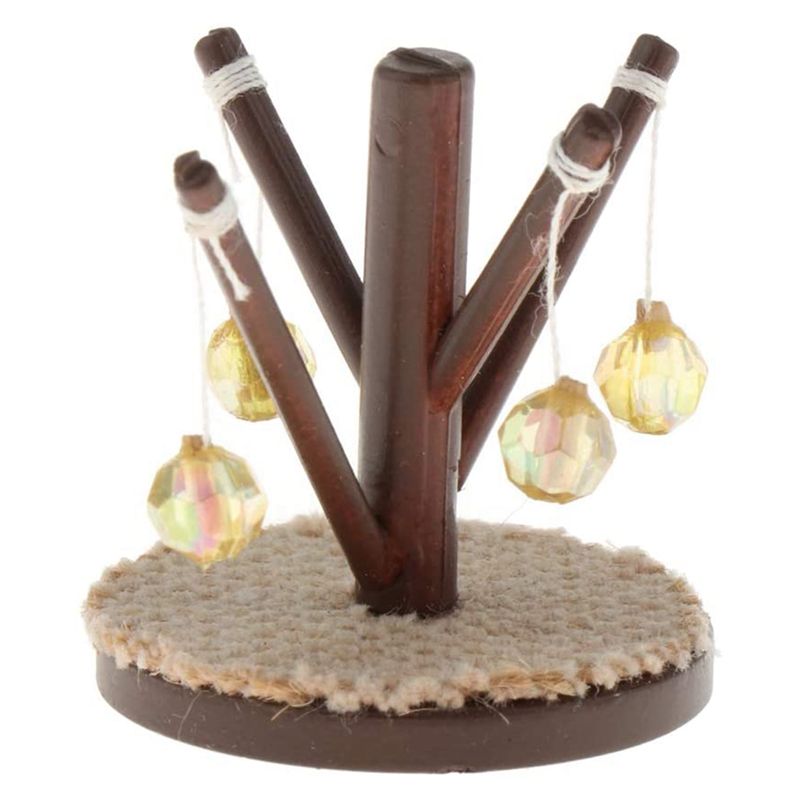 ZOROOM 1/12 Dollhouse Miniature Animal Toy Scratching Post for 1:12 Scale Dollhouse Pet Cat Furniture