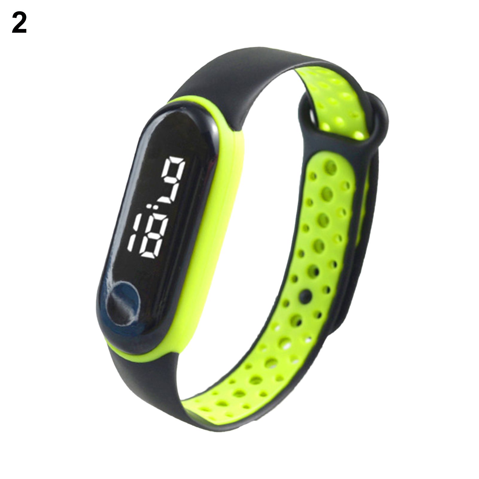 Electronic Wristwatch Touch Screen Contrast Color Smart Sport Brelet