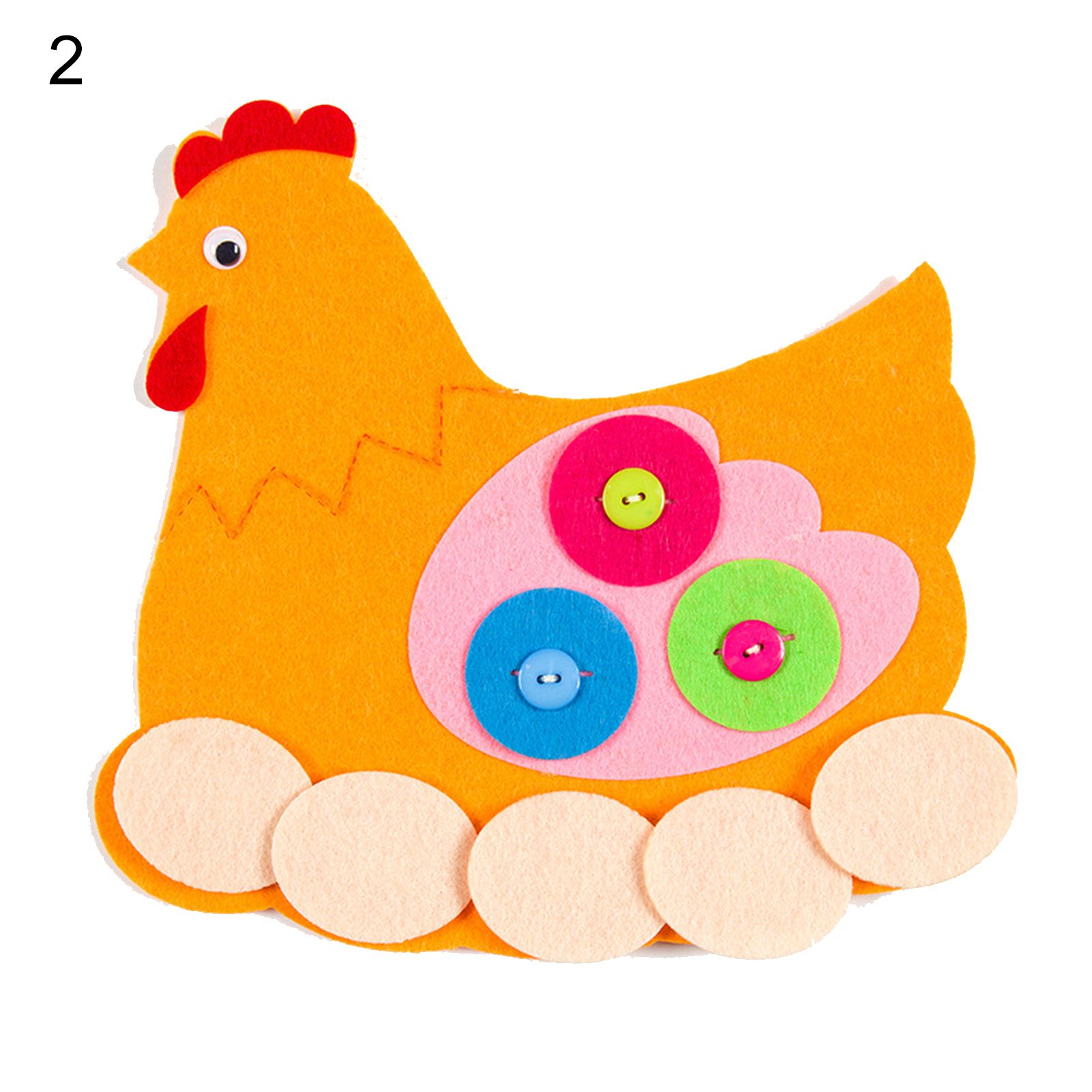 Basic Skills Toy Durable Button Buckle Zipper Vision Grasping Toy