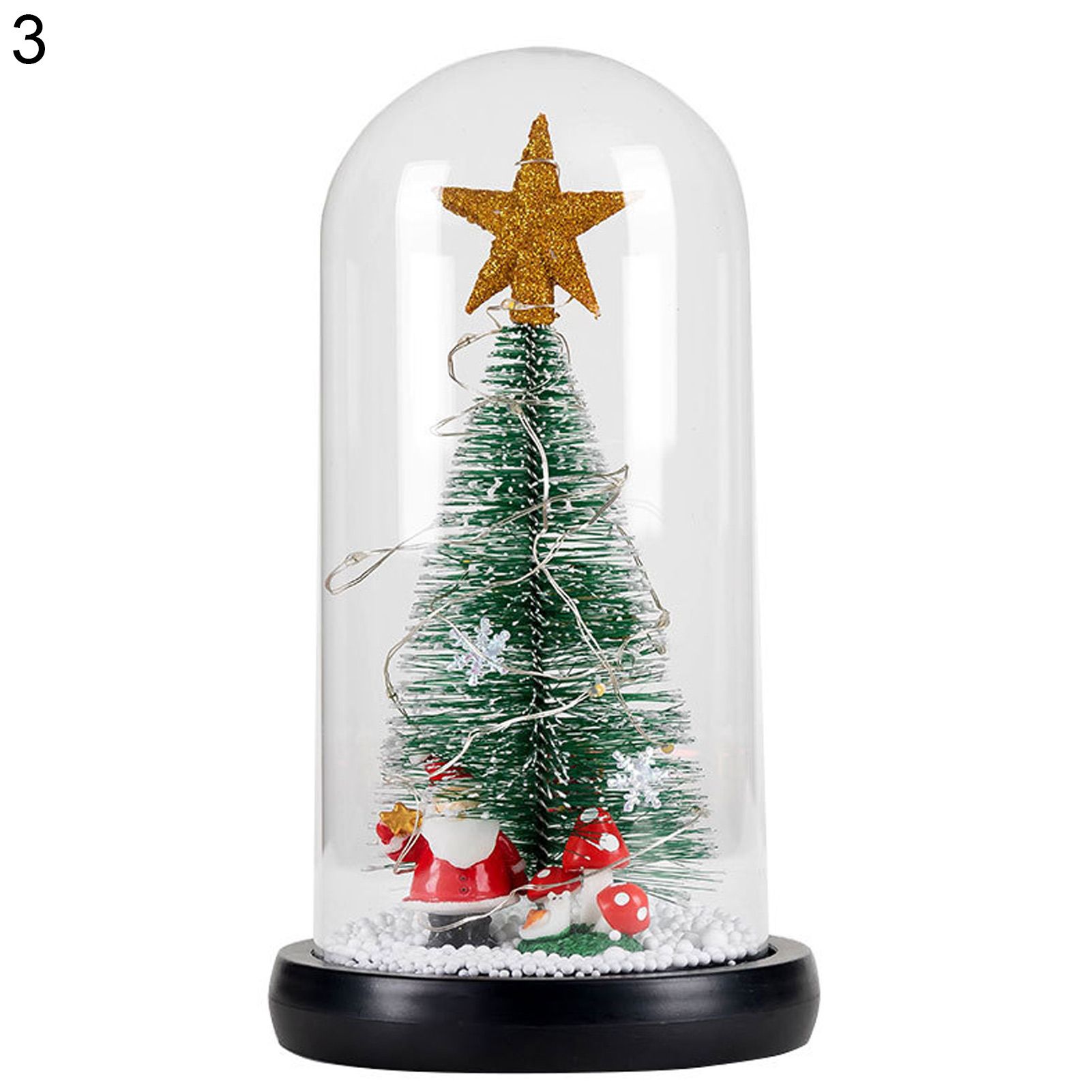 Christ le Decor le Decor Colorful Lighted Glass Dome Christ