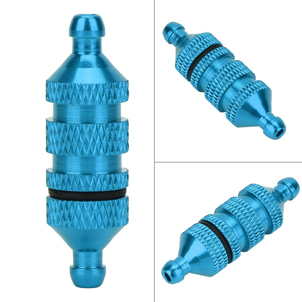 Fuel Filter Long Lasting High Protection Easy To Install RC Oil Aluminium Alloy for 1:8 1:10