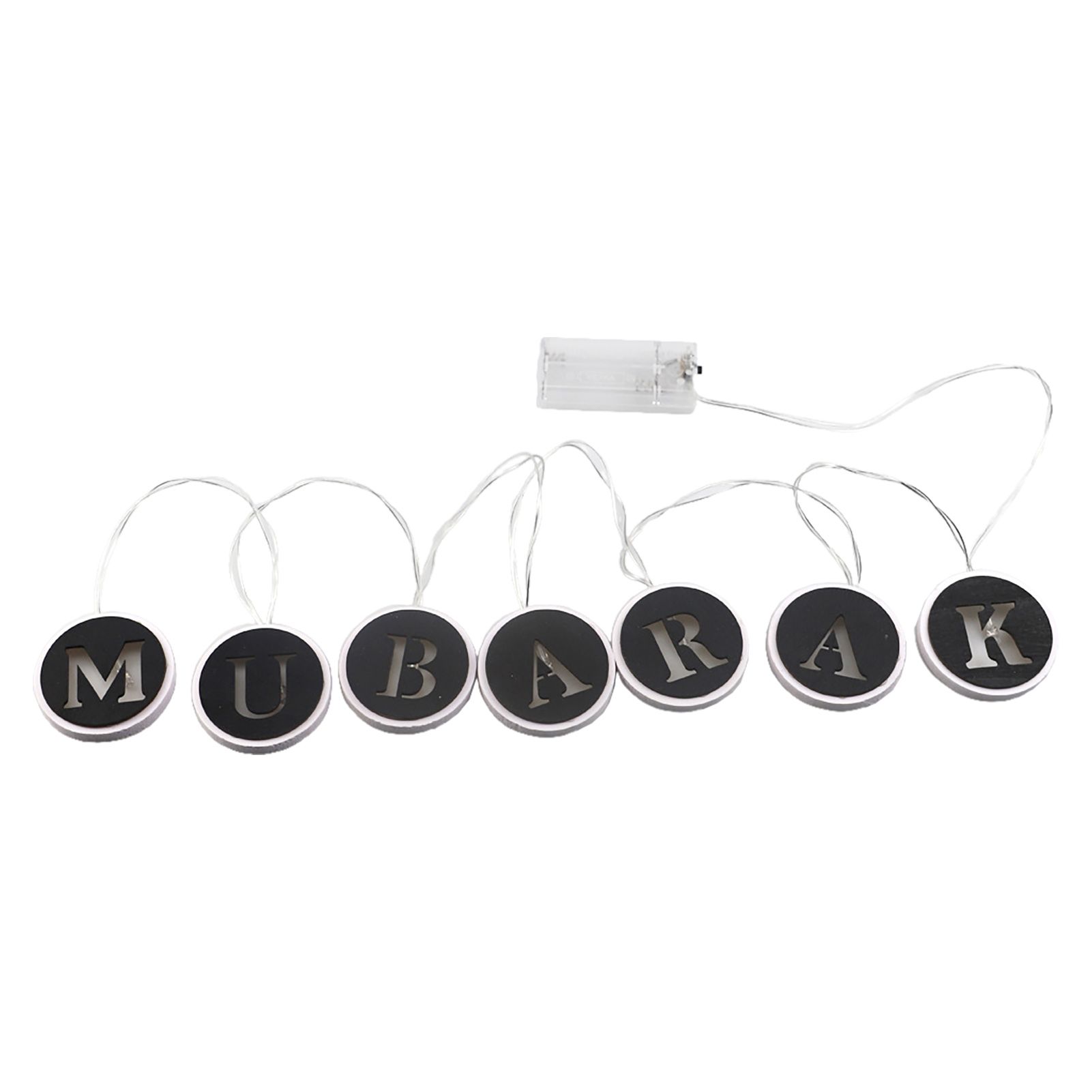 Fairy String Light Easy to Assemble Wooden Party Decor String Lamp