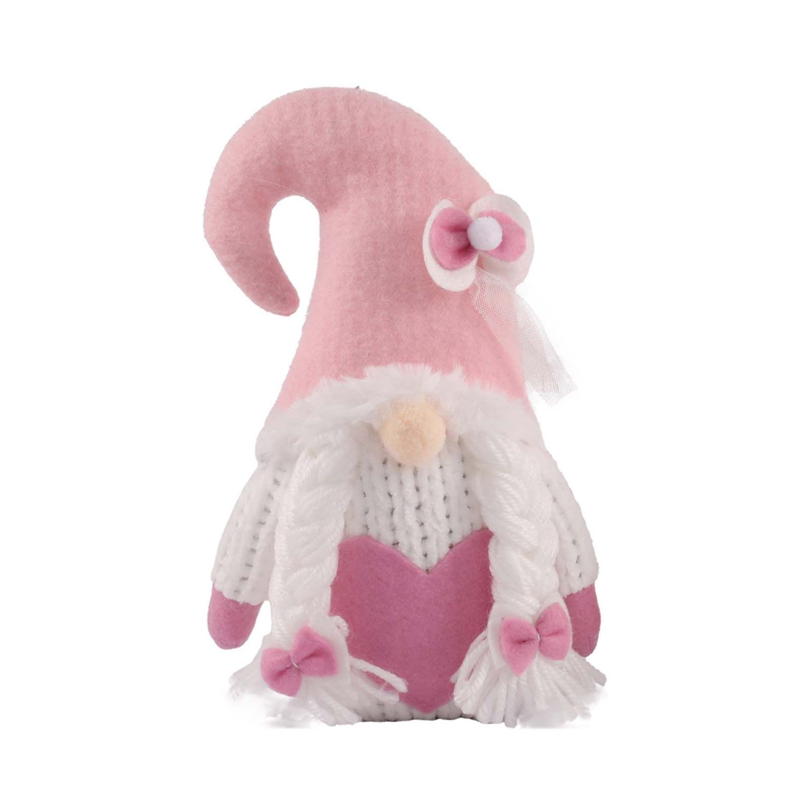 Faceless Doll Ornament Smooth Edges White Beard Santa Claus Doll