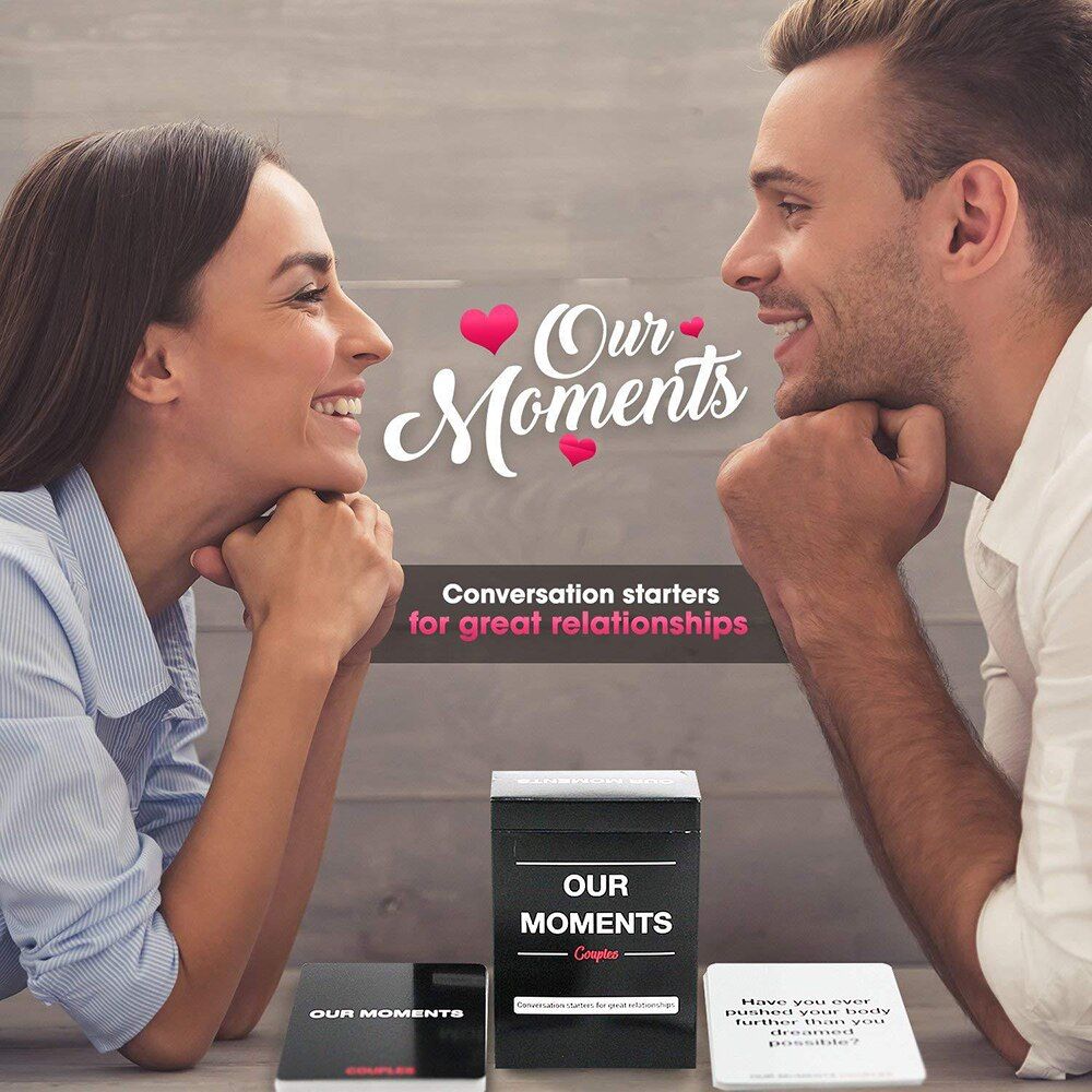 100PCS Our Moments Couples Board Games for Couples Romantic Conversation Talk Games for Lovers Dating Game for Couples