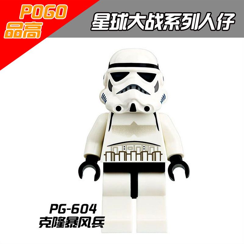 Single Sale Star Wars Movie Series The Mandalorian The storm troops Imperial Stormtrooper  Accessories Pumping Bricks Building Blocks Toys Figures For Children