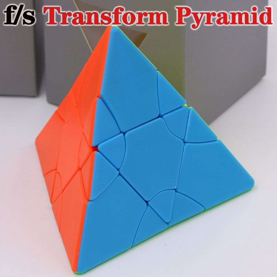 Magic cube puzzle fs limCube 2x2x2 Transform Pyramid tetrahedron triangle cube professional educational toy game puzzle cube