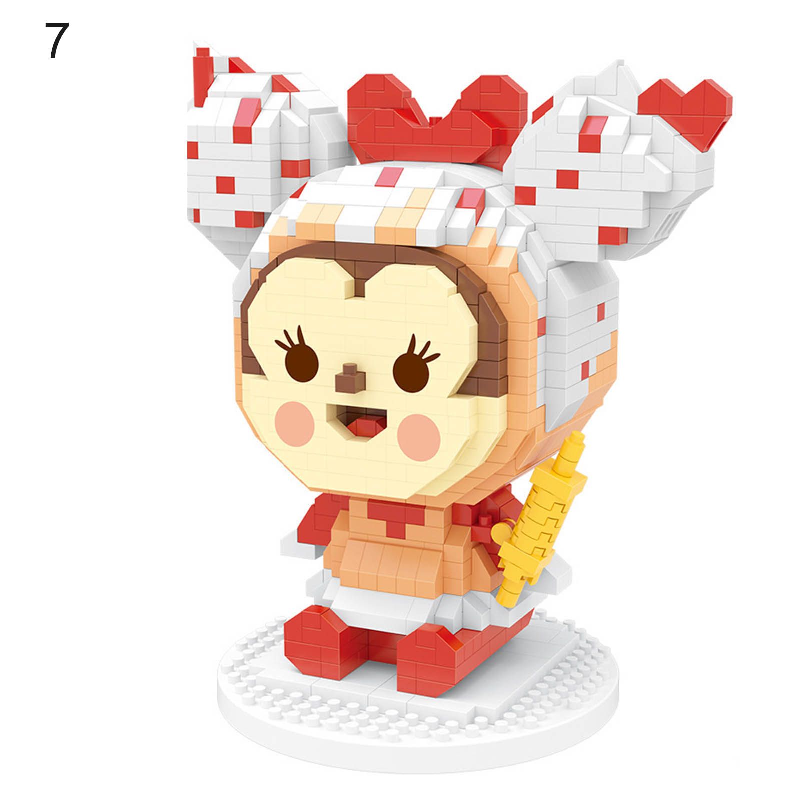 Educational Toy Top Chef Just Desserts Series Cartoon Charter Particles Building Bricks Toy